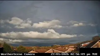Preston Weather Time lapse 27 January 2026 (Storm Chandra) #weather  #time lapse #preston #film