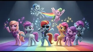 Pony Power Rap! 🐴🎤 | Fun My Little Pony–Style Rap Song for Kids | Friendship & Magic Music