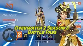 Overwatch 2 Season 3 FULL BATTLE PASS TIERS