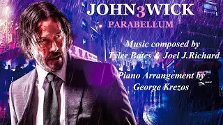 JOHN WICK CHAPTER 3 (2019) Excomunicado - Tyler Bates & Joel J.Richard (Piano Sheet Music)