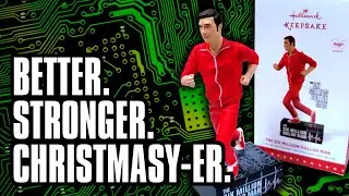 2015 Six Million Dollar Man Hallmark Keepsake Christmas Ornament!