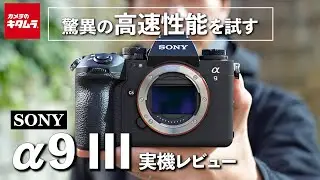 ソニー α9 IIIの高速性能や高感度ノイズをテスト！｜120コマ連写の威力をご覧あれ