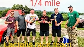 1/4 mile race day with redbird and the lactalis race team