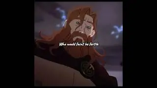 Thor chases Sigrid to Vanier border and breaks treaty #twilightofthegods  #animatedseries #fypviral