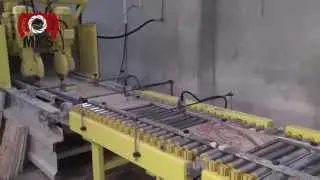 Tile Calibrating and Polishing Machine for Marble, 3+12 kalibe ve silim-cila makinası,