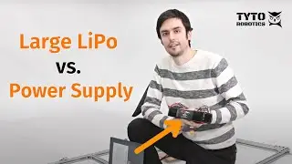 Huge LiPo Battery vs. Power Supply for Drone Test Stand