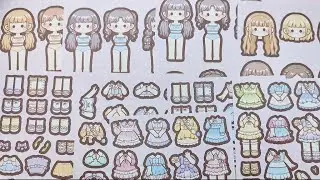 Bộ d&aacute;n h&igrave;nh sticker c&ocirc; g&aacute;i Telado mẫu mới si&ecirc;u đẹp, phối đồ thời trang cute