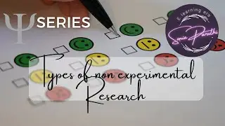 Types of non experimental research|field studies|survey research|action research #psychology