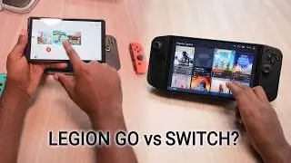 Lenovo Legion Go VS. Nintendo Switch OLED | The TRUTH