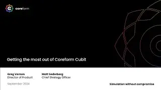 Getting the most out of Coreform Cubit
