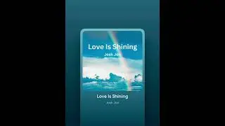 Josh Jon - &ldquo;Love Is Shining&rdquo; (Official Audio)