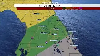 🔴NEWS 6 WEATHER LIVE | Meteorologist David Nazario on Central Florida tornado watch, more