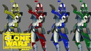 How the MYSTERIOUS ARC Trooper Ranking System Works - Clone Wars