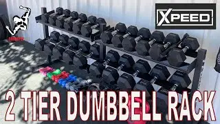 Xpeed Two Tier Dumbell Rack. Unboxing | Setup & First Impression.
