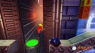 Crash Bandicoot 3 (NST) Future Frenzy Platinum Relic (no speed shoes)