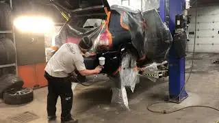 Black painting Tucson 2008 code paint EB