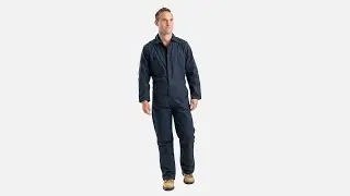 Berne&reg; Men's Heritage Unlined Cotton/Poly Blend Twill Coverall