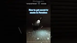 Secret emote in Forsaken #roblox #forsaken #secret #fyp
