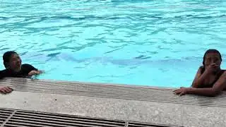 Family day out at swimming 🏊 pool 