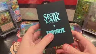 Fortnite Secret Lair Unboxing - MTG is Fortnite now!