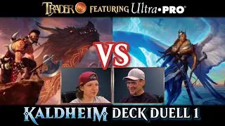 MTG Kaldheim Deck Duell | Engel VS Aggro | Magic the Gathering deutsch | Trader | Tutorial Match