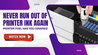 Never Run Out of Printer Ink Again &mdash; PrinterFuel Has You Covered