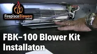 FBK-100 Fireplace Blower Fan Kit Installation for Lennox and Superior