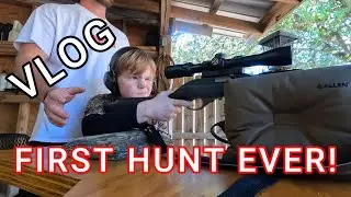 Our Family's FIRST HUNTING TRIP | VLOG Youth Hunting Weekend #deer #hunting #first