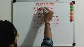 Integration by substitution method