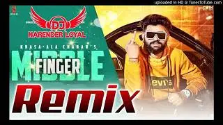 Middle Finger Khasa Aala Chahar Remix Song | New Hr Song 2020 | Middle Finger Dj Remix Song 2020