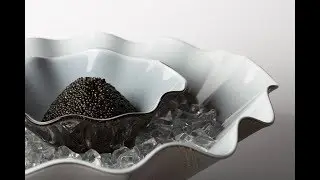 Venini & Ars Italica caviar - The perfect caviar serving set