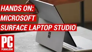 Hands On! Microsoft Surface Laptop Studio Is a Flippable 2-in-1 for Creators