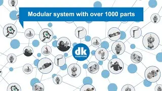 Clamping in measuring technology - The modular system of dk