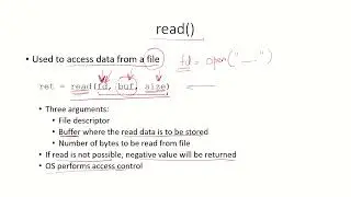 OS7 - System Calls | open( ), read( ), write( ), close( ), dup( )