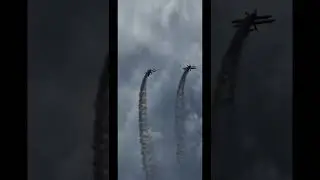 Low flyby Acrobatics wing walkers high speed