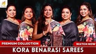 Pure Kora Benarasi Sarees || Silk Saree Collections || Ethnic Boutique