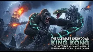 The Ultimate Showdown The Battle of King Kong vs Giant Animals Turning New York upside down