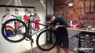 Custom Bianchi Build Timelapse // City Grounds