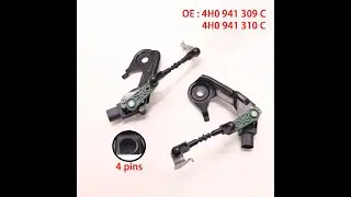 OE 4H0941309C | 4H0941310C | Headlight Level Sensor for PORSCHE Macan 2014-2018 AUDI S6 C7 A7 A6 A8