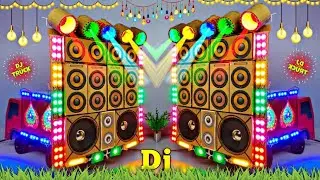 Mini Dj Truck loading At-Home | Cardboard Dj Box, Toy Dj Truck And Mini Murti Visarjan Big Dj Gadi