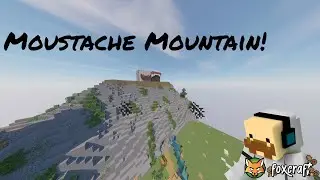 BUILDING THE MOUSTACHE MOUNTAIN! | Minecraft skyblock mcfoxcraft.com
