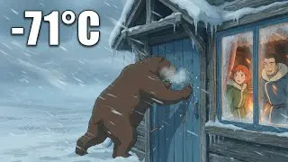 Yakutia Blizzard Survival | Remaining Days, Hunting & Gathering at the Edge | Ghibli-Style