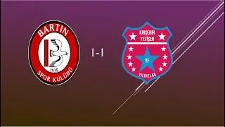 Bartınspor 1-1 Kırşehir Yetişen Yıldızlar SK | BAL Ligi 2025-26 | 5. Hafta | 2. Yarı 