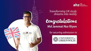 Student Success Story | University of Greenwich | AHZ