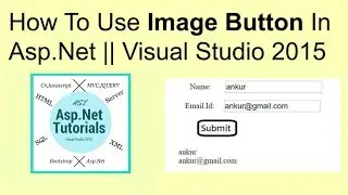 How to use image button in asp.net || visual studio 2015