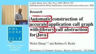 Is Program Analysis the Silver Bullet Against Software Bugs? by Karim Ali [PWLConf 2019]