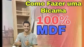Como fazer uma bicama de solteiro 100%MDF