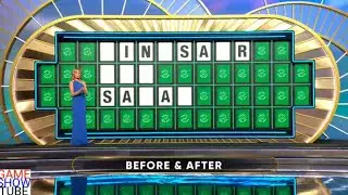Wheel of Fortune 4-18-25 BEFORE AND AFTER !