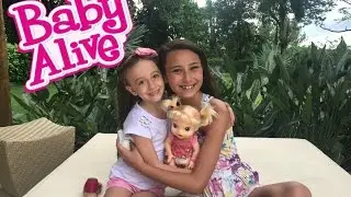 Brincando com Baby Alive - Sophia Santina e Manoela Antelo