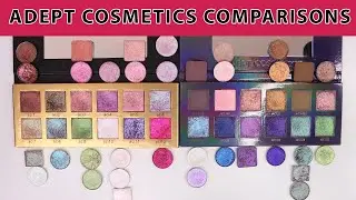 Adept Cosmetics Plain Jane & Ninhydrin Palette Comparisons | Are they dupeable?